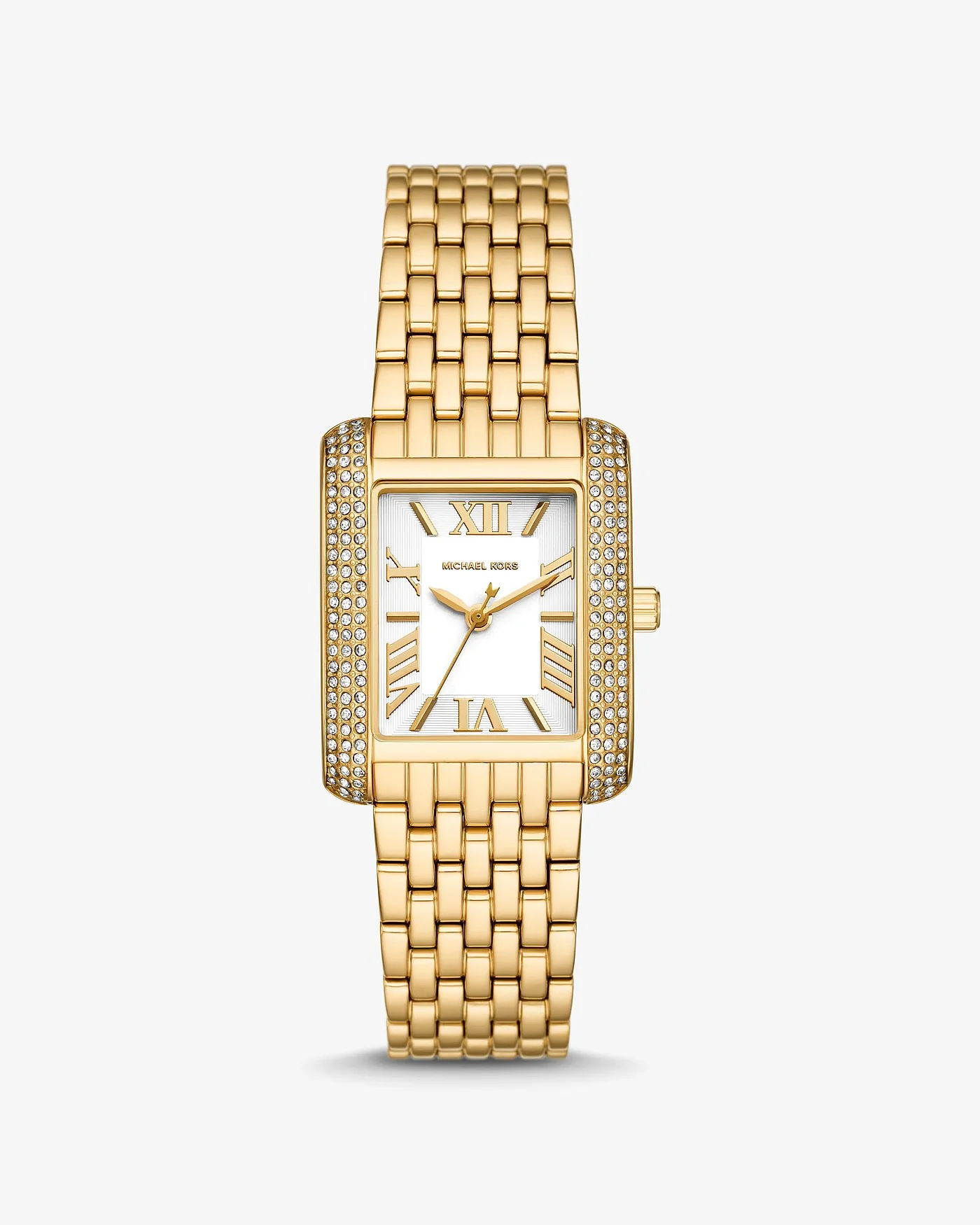Часы Michael Kors Petite Emery Pavé золотистого тона — 1