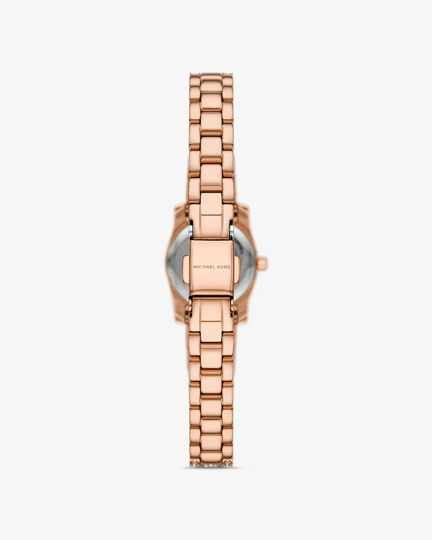 Часы Michael Kors Mini Lexington с паве в оттенке розового золота — 3