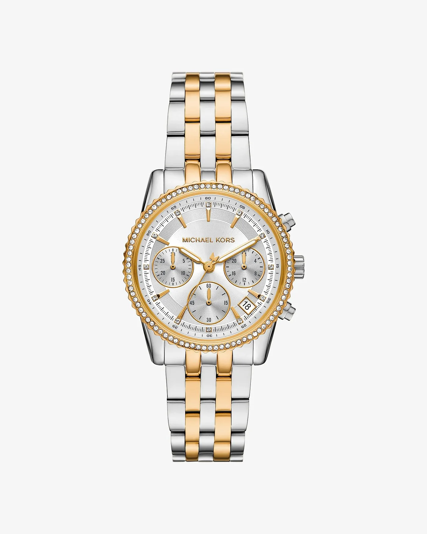 Часы Michael Kors Mini Bryant с паве, комбинированные — 1