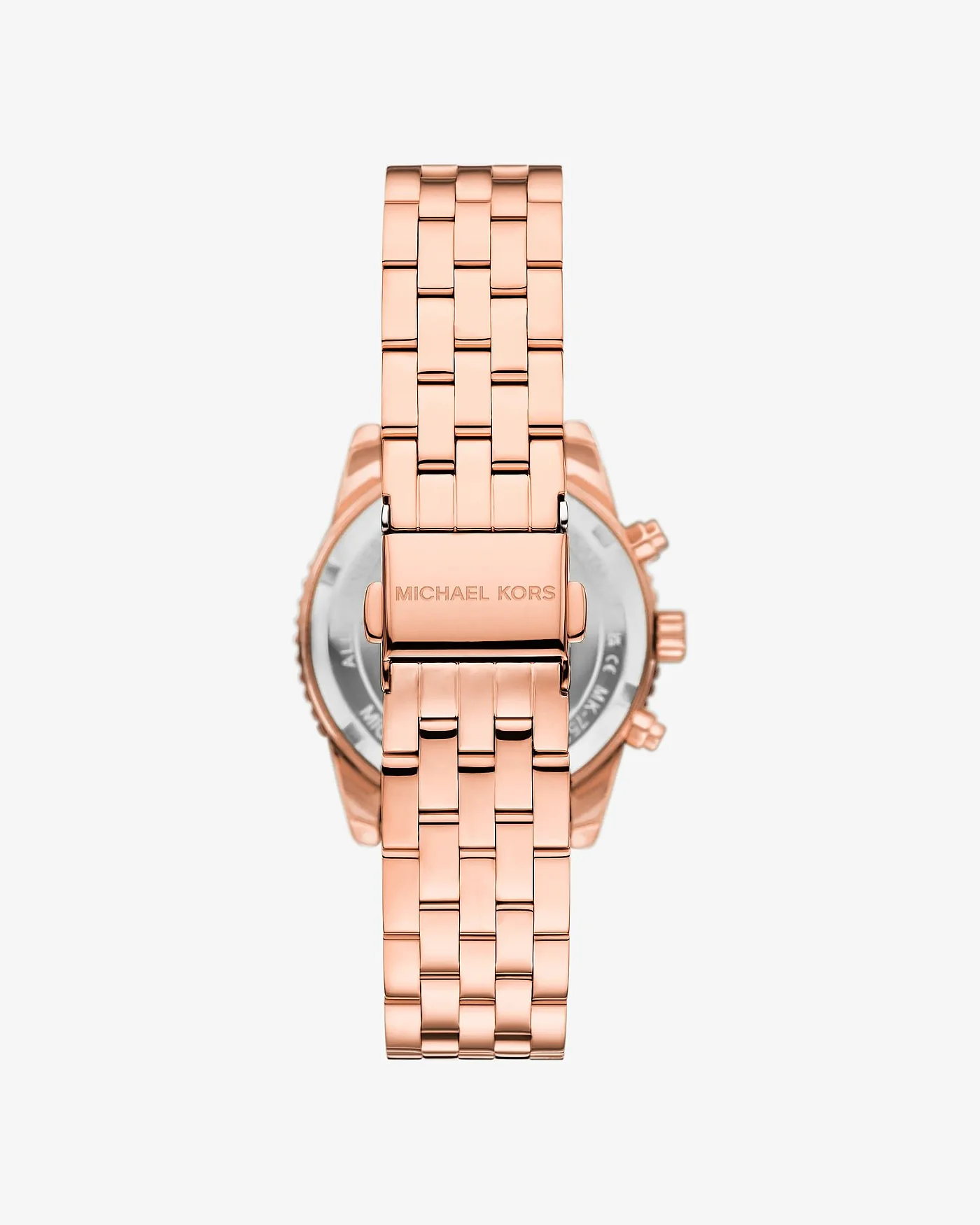 Часы Michael Kors Mini Bryant с паве, розово-золотые — 3