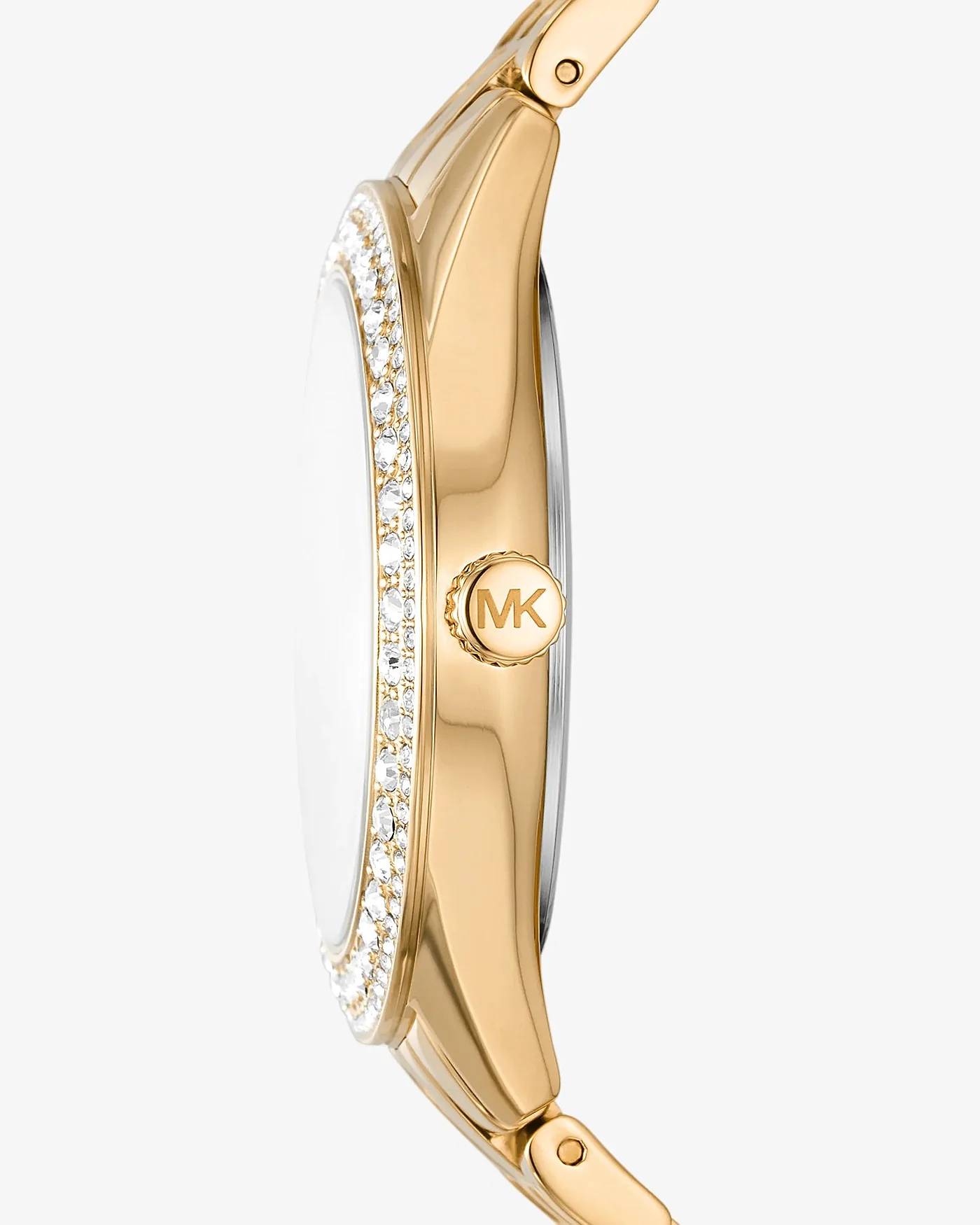 Часы Michael Kors Harlowe Pavé золотистого тона — 2