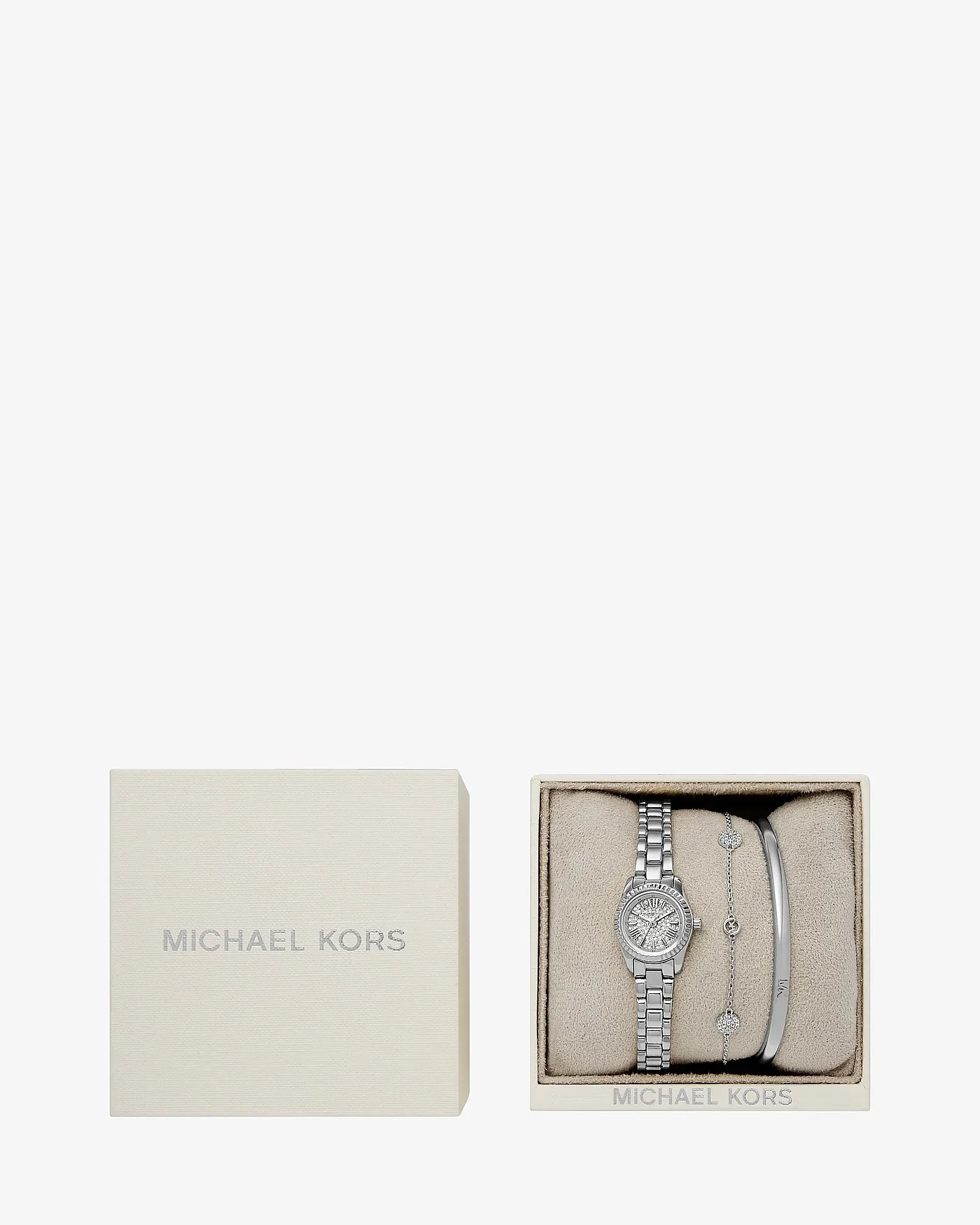 Часы Michael Kors Essex на кожаном ремешке — 7