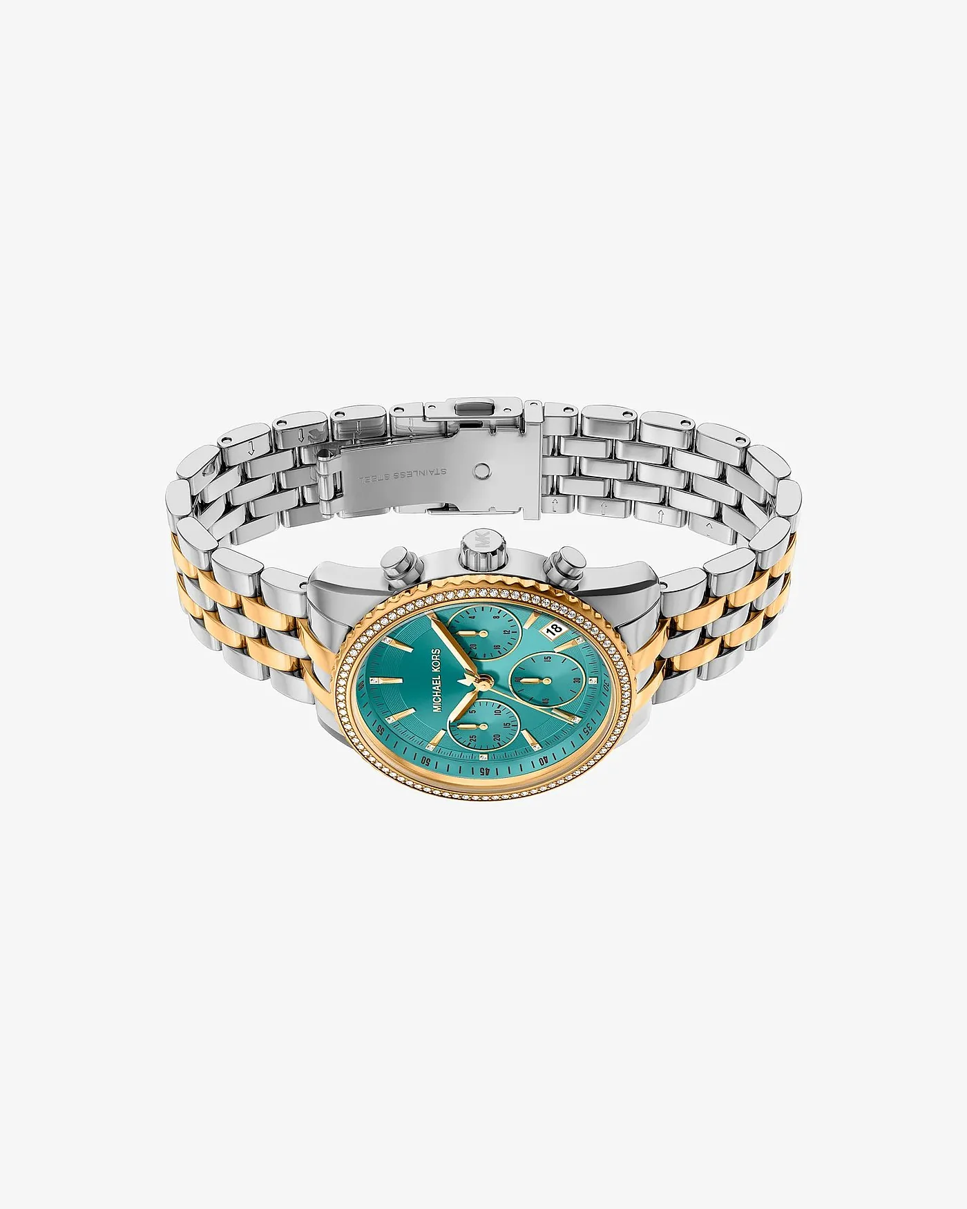 Часы Michael Kors Bryant с паве, комбинированные — 5