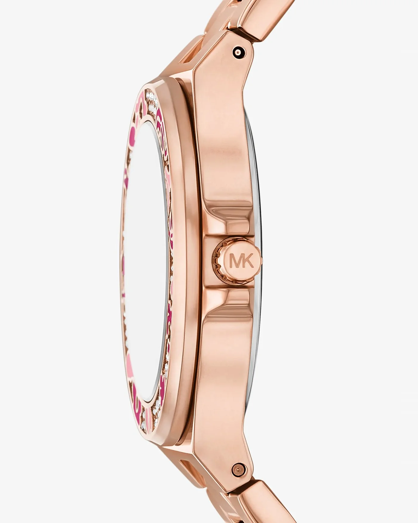 Часы Michael Kors Mini Lennox Pavé Rose Gold-Tone — 2