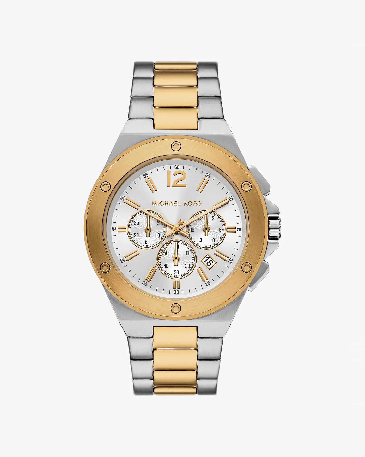 Часы Michael Kors Oversized Lennox Two-Tone — 1