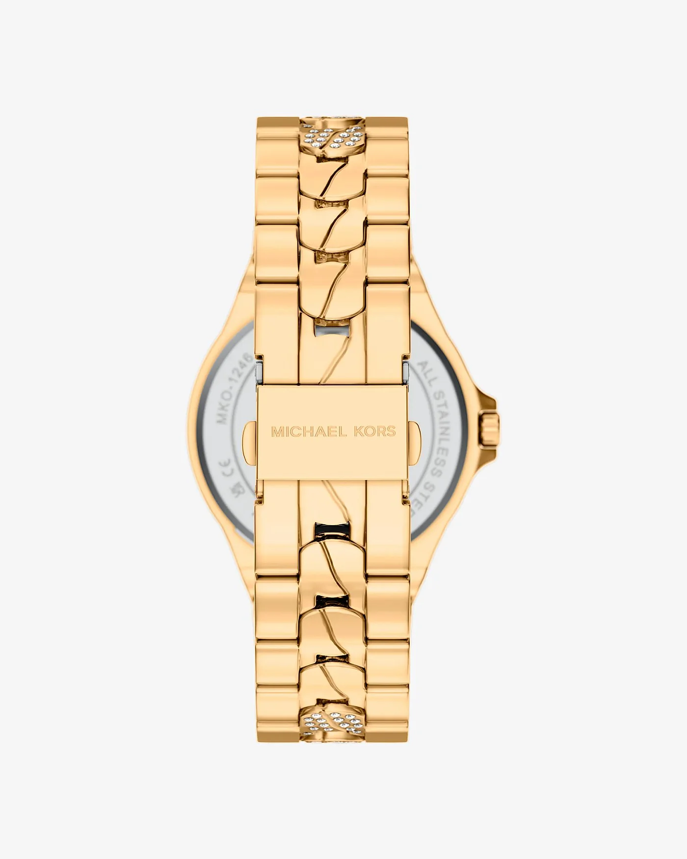 Наручные часы Michael Kors Lennox Pavé золотистого тона — 3