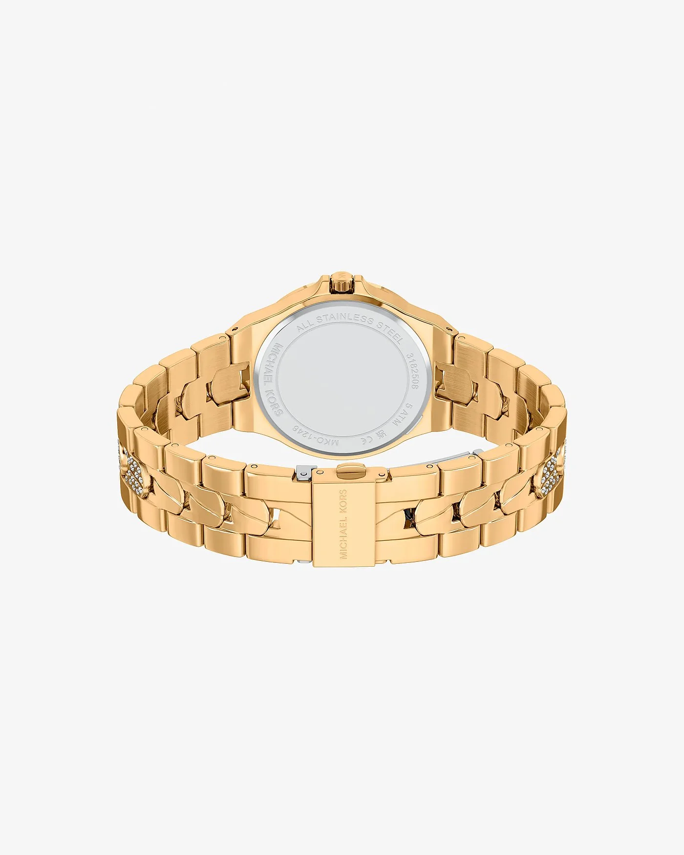 Наручные часы Michael Kors Lennox Pavé золотистого тона — 4