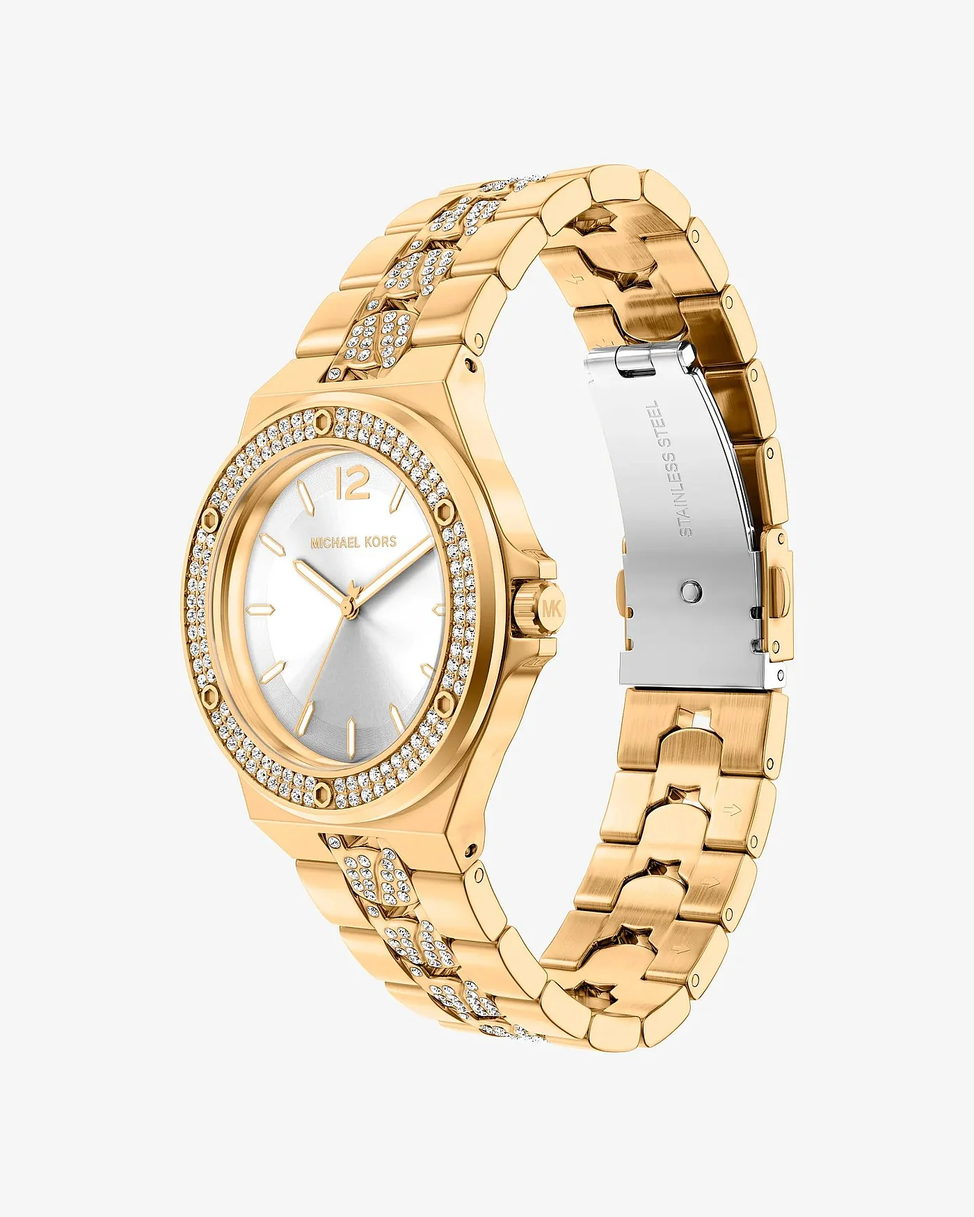 Наручные часы Michael Kors Lennox Pavé золотистого тона — 5