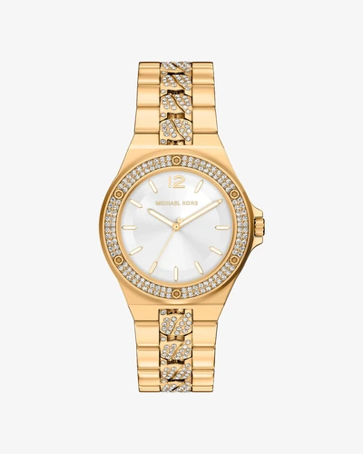 Наручные часы Michael Kors Lennox Pavé золотистого тона