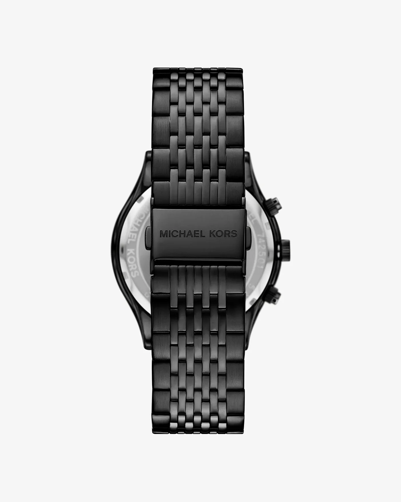 Наручные часы Michael Kors Овёрсайз Aspyn с чёрным покрытием — 3