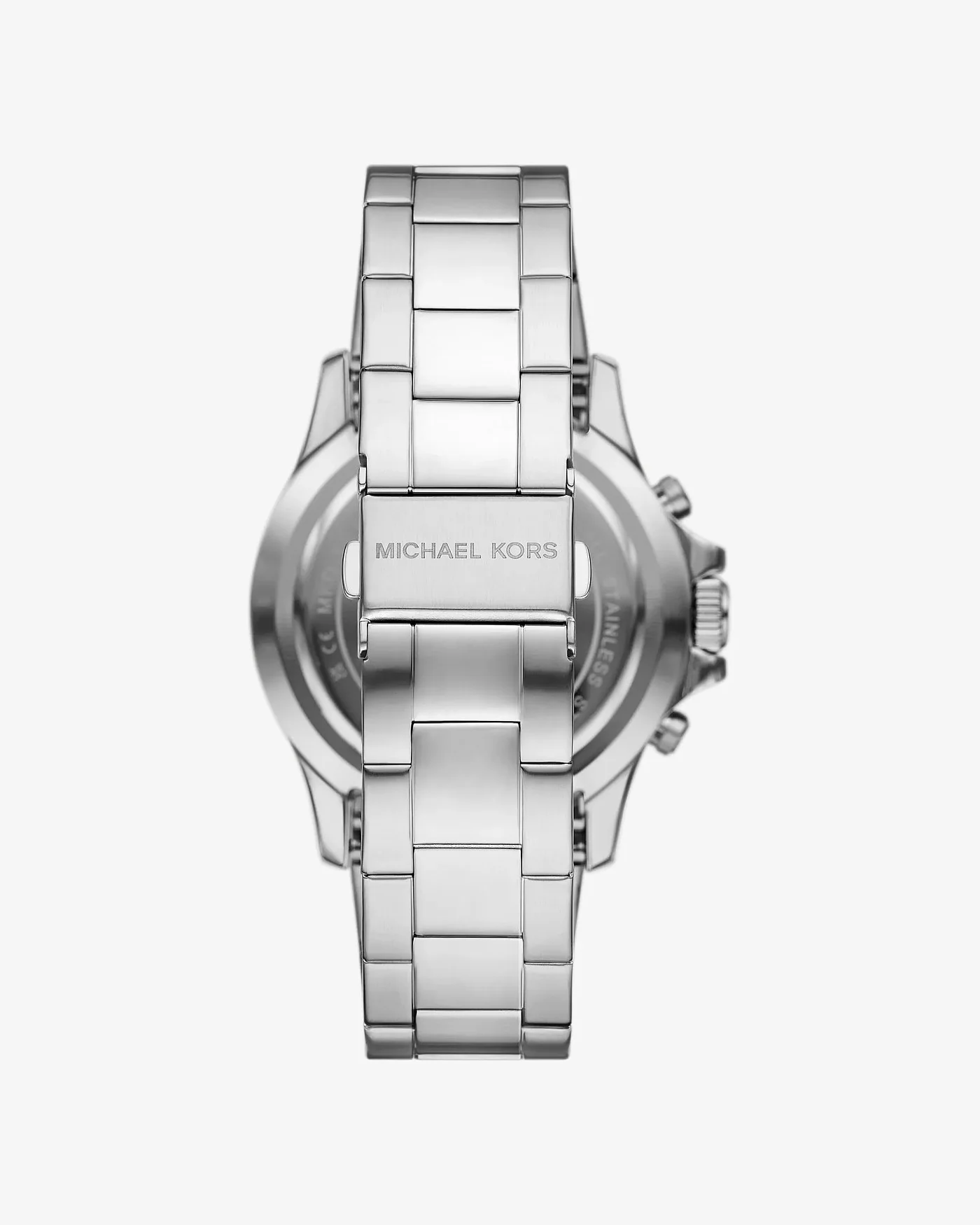 Наручные часы Michael Kors Овёрсайз Everest серебристого тона — 3