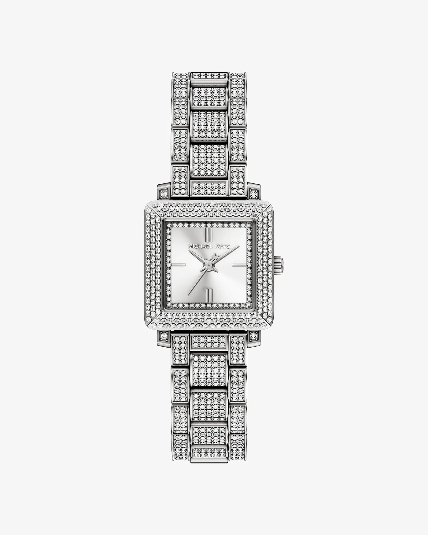 Наручные часы Michael Kors Petite Gwynn Pavé серебристого тона — 1