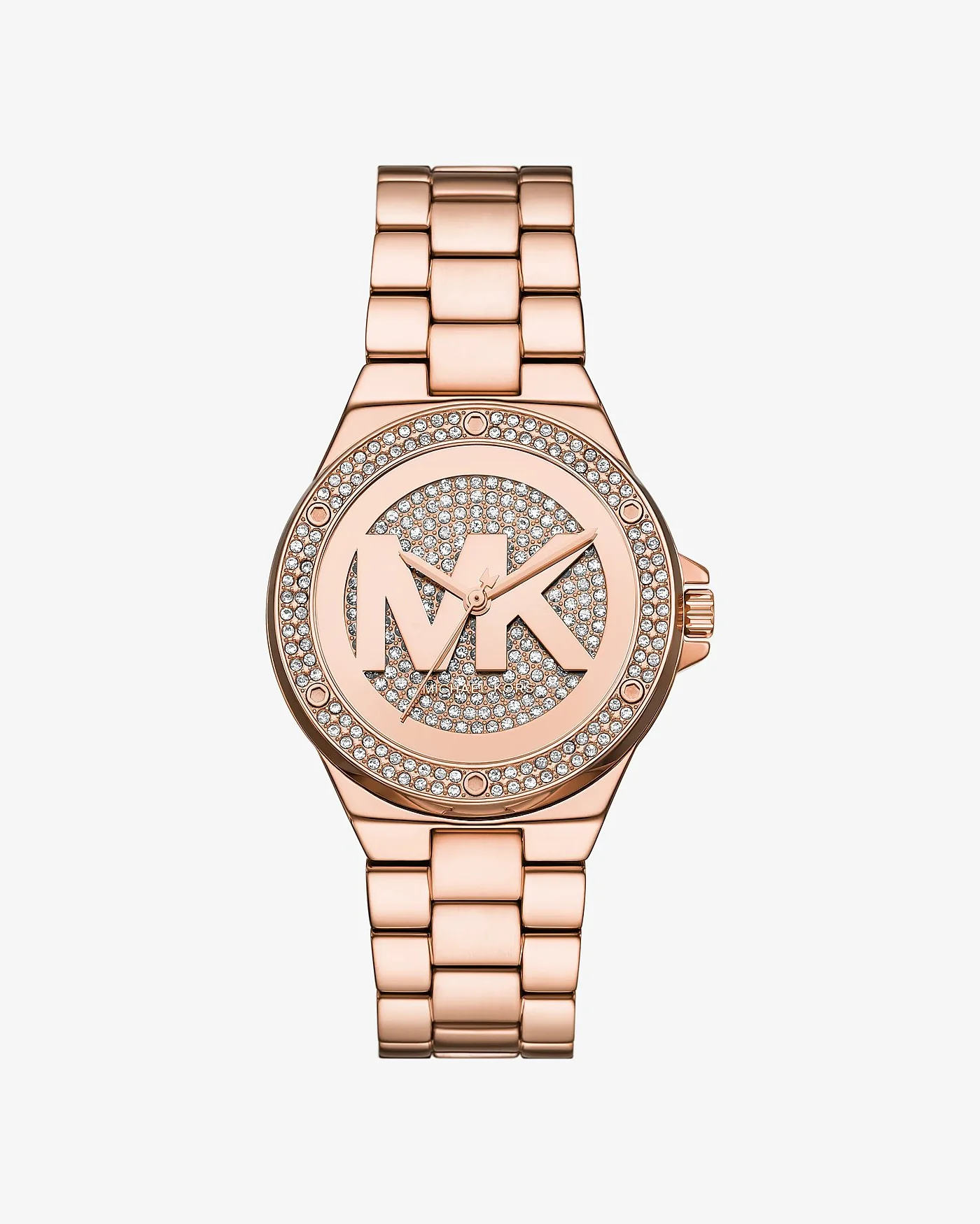 Наручные часы Michael Kors Lennox Pavé розово-золотистого тона — 1