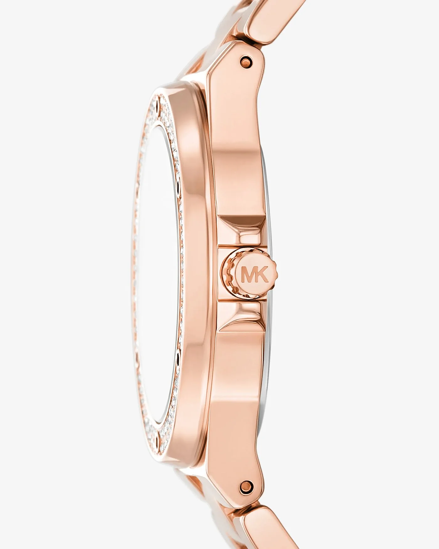 Наручные часы Michael Kors Lennox Pavé розово-золотистого тона — 2