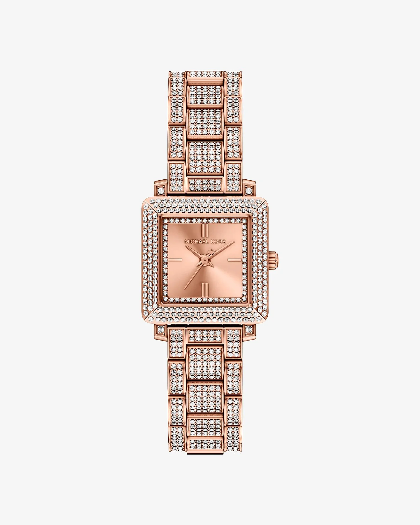 Наручные часы Michael Kors Petite Gwynn Pavé розово-золотистого тона — 1