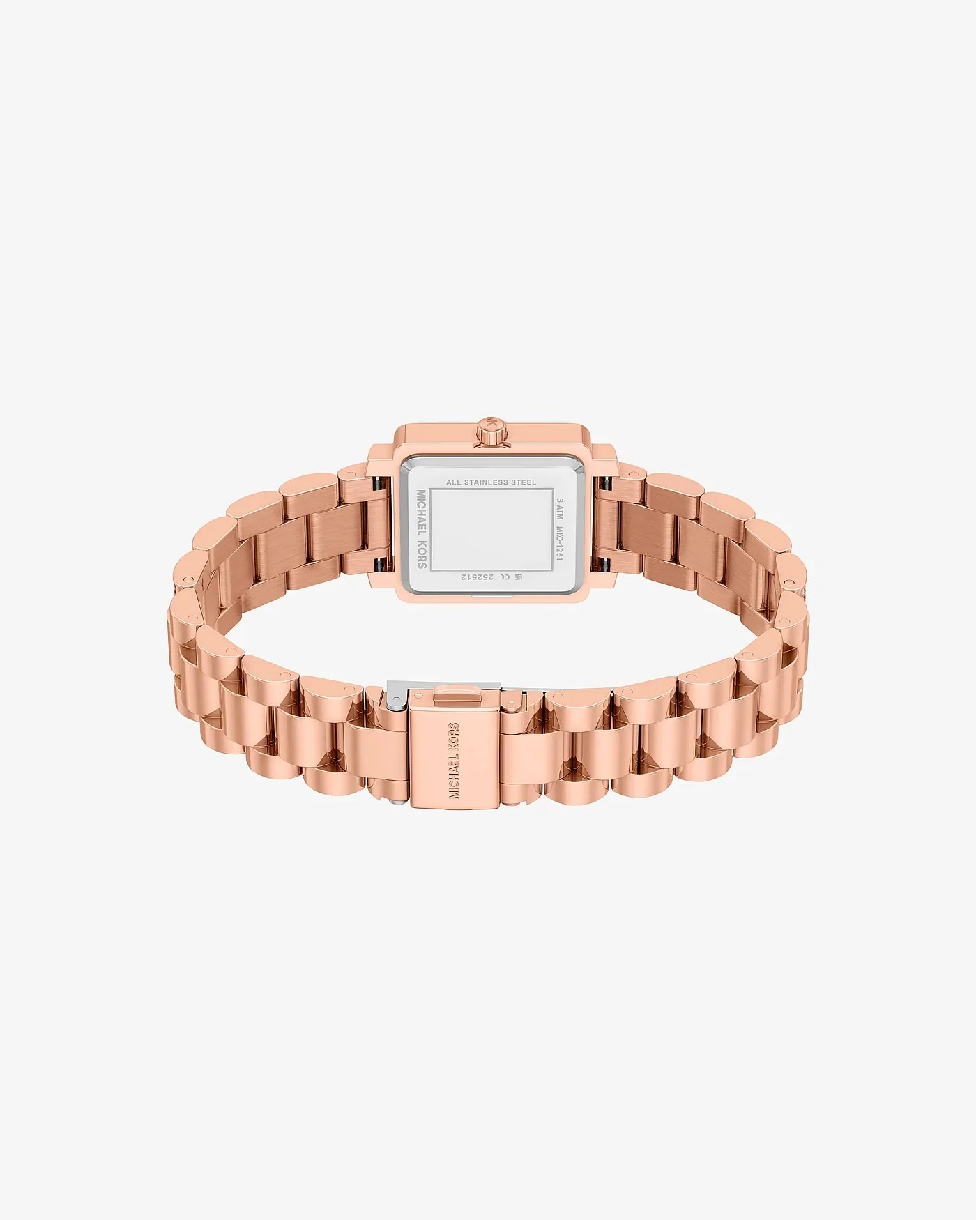 Наручные часы Michael Kors Petite Gwynn Pavé розово-золотистого тона — 4