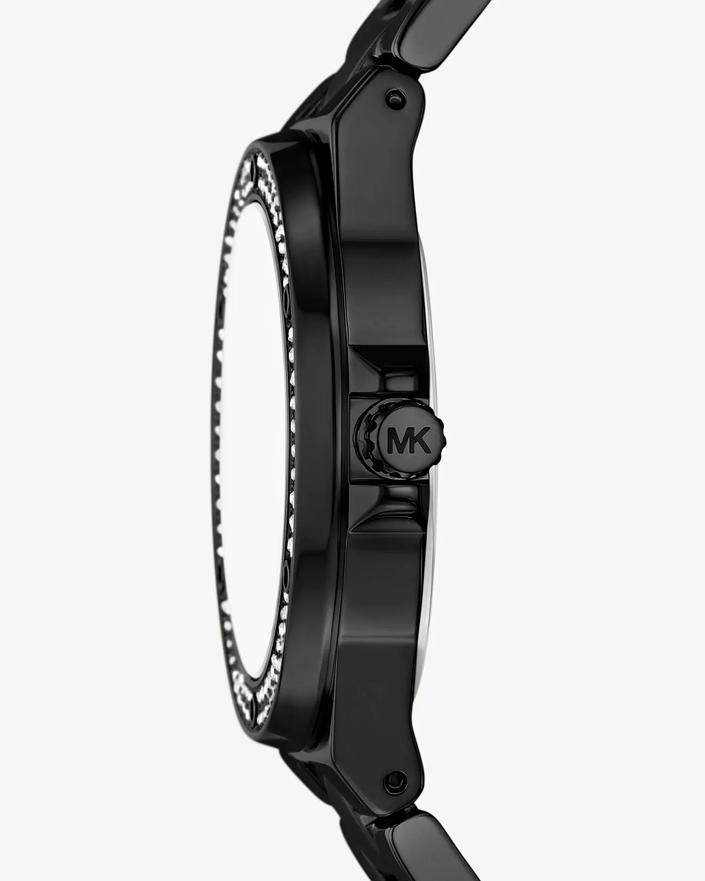 Наручные часы Michael Kors Lennox Pavé с чёрным покрытием — 2