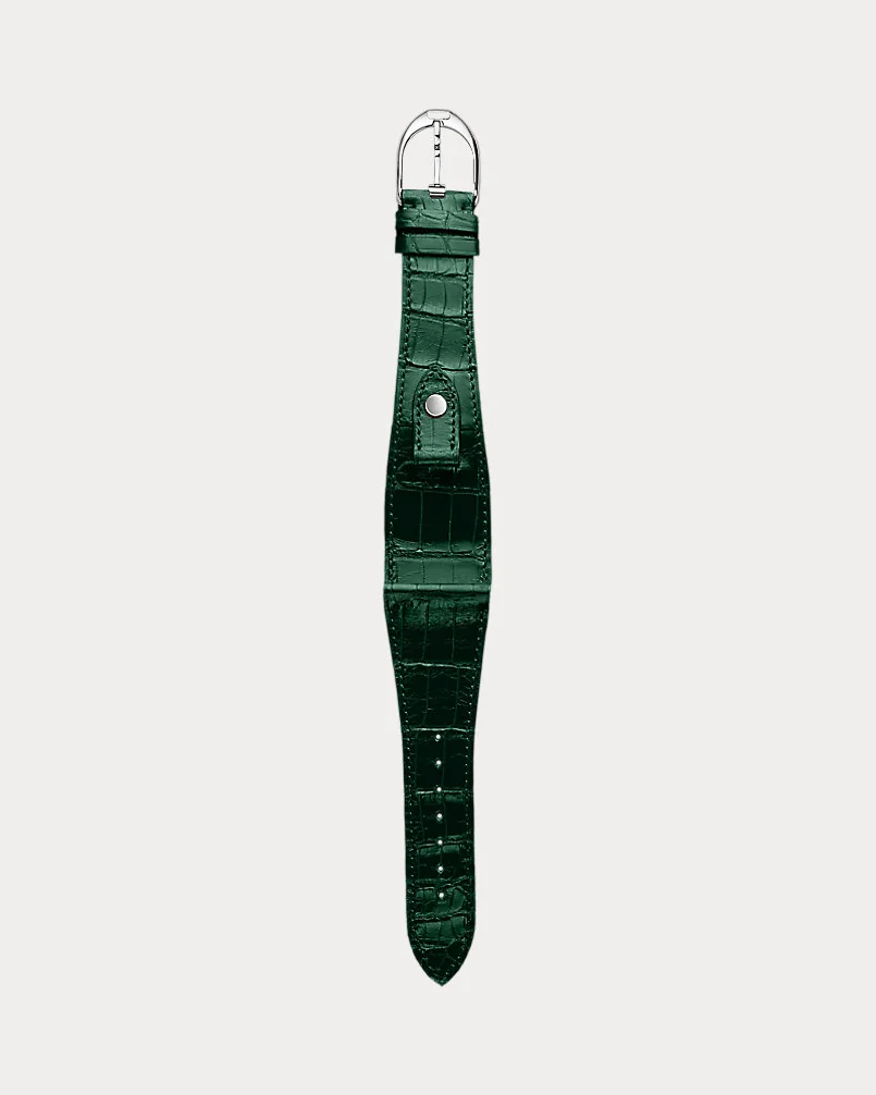 Ремешок для часов Stirrup из кожи аллигатора, большой размер — 1