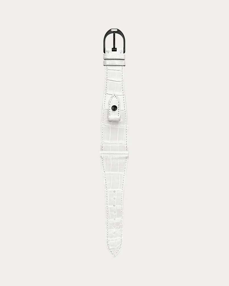 Ремешок для часов Stirrup из кожи аллигатора, большой — 1