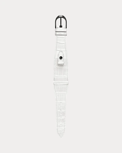 Ремешок для часов Stirrup из кожи аллигатора, большой