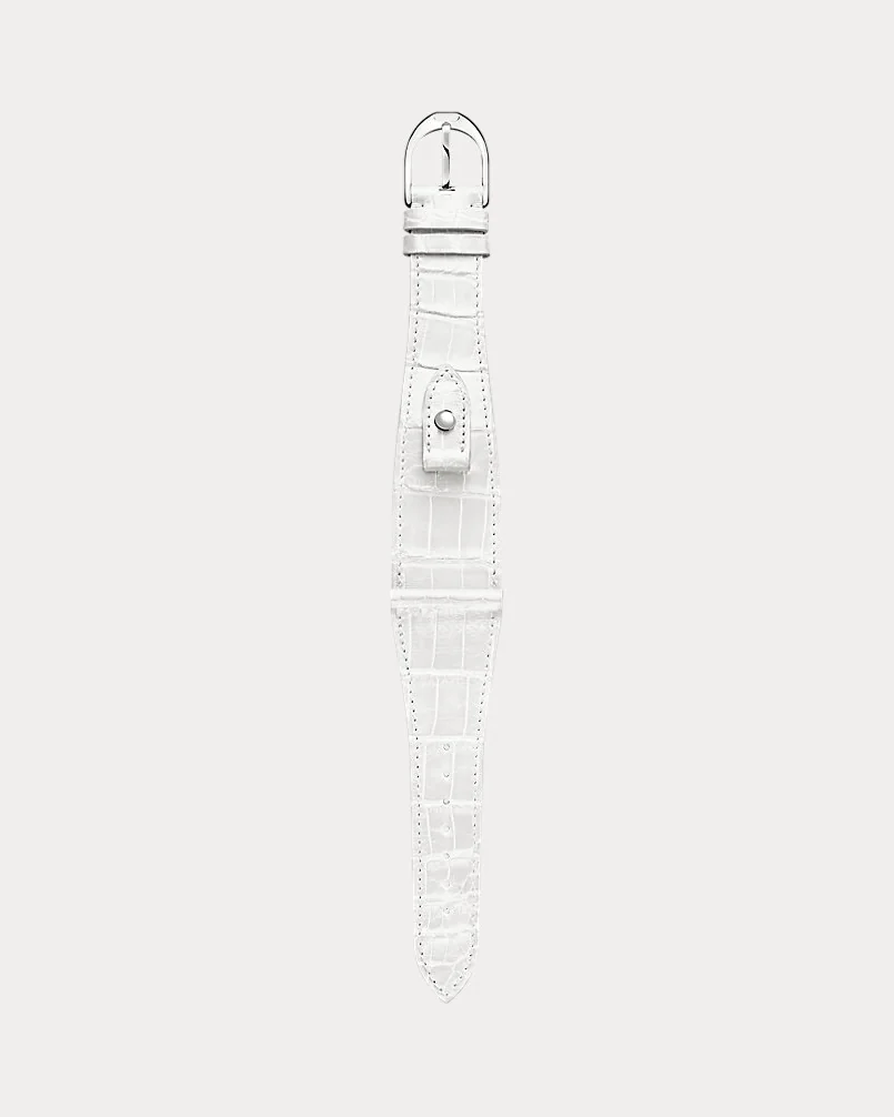 Ремешок для часов Stirrup из кожи аллигатора, большой размер — 1
