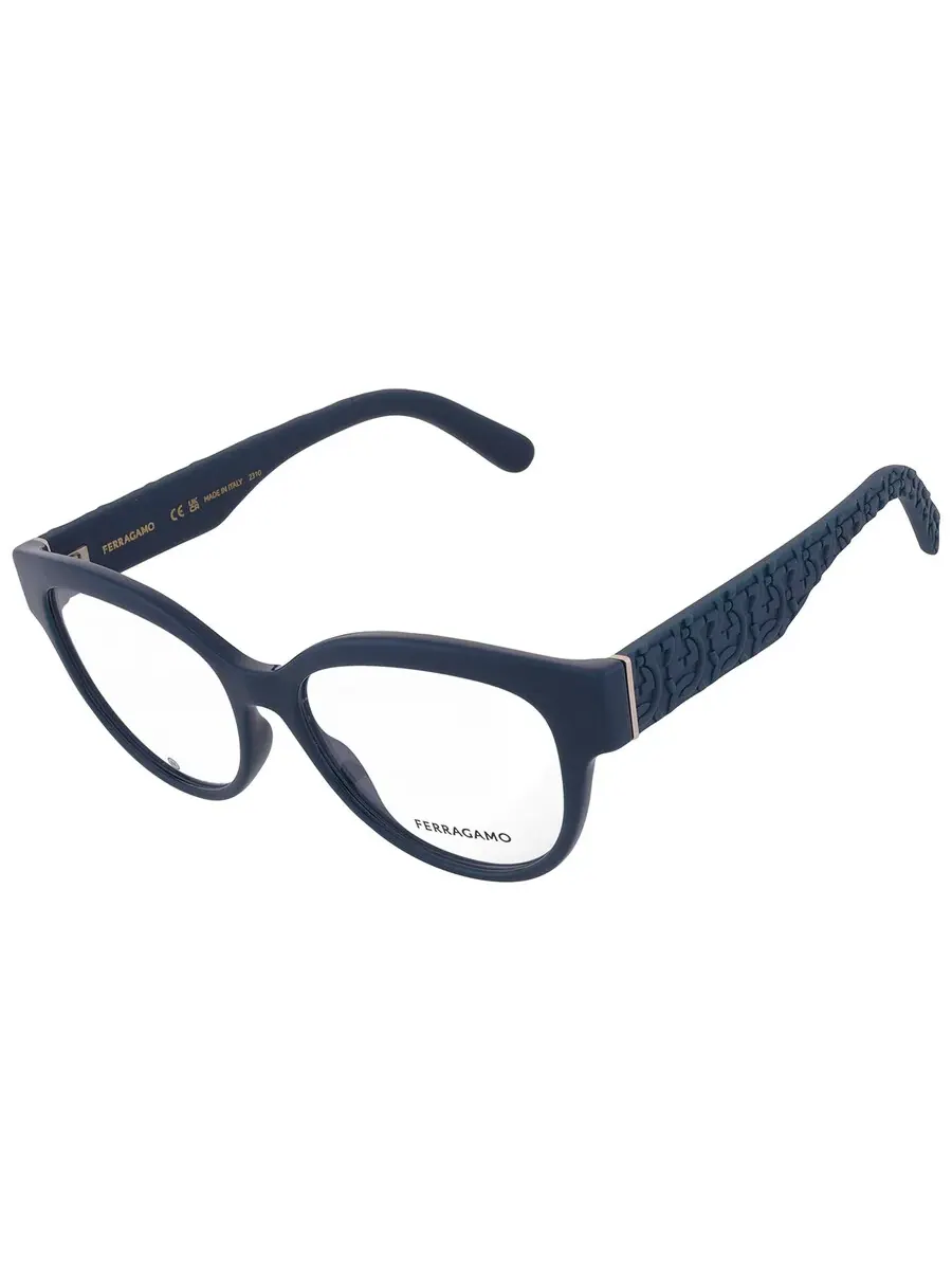 Очки для женщин Ferragamo Demo Oval SF2957EN 321 54 — изображение 3 из 4, синий