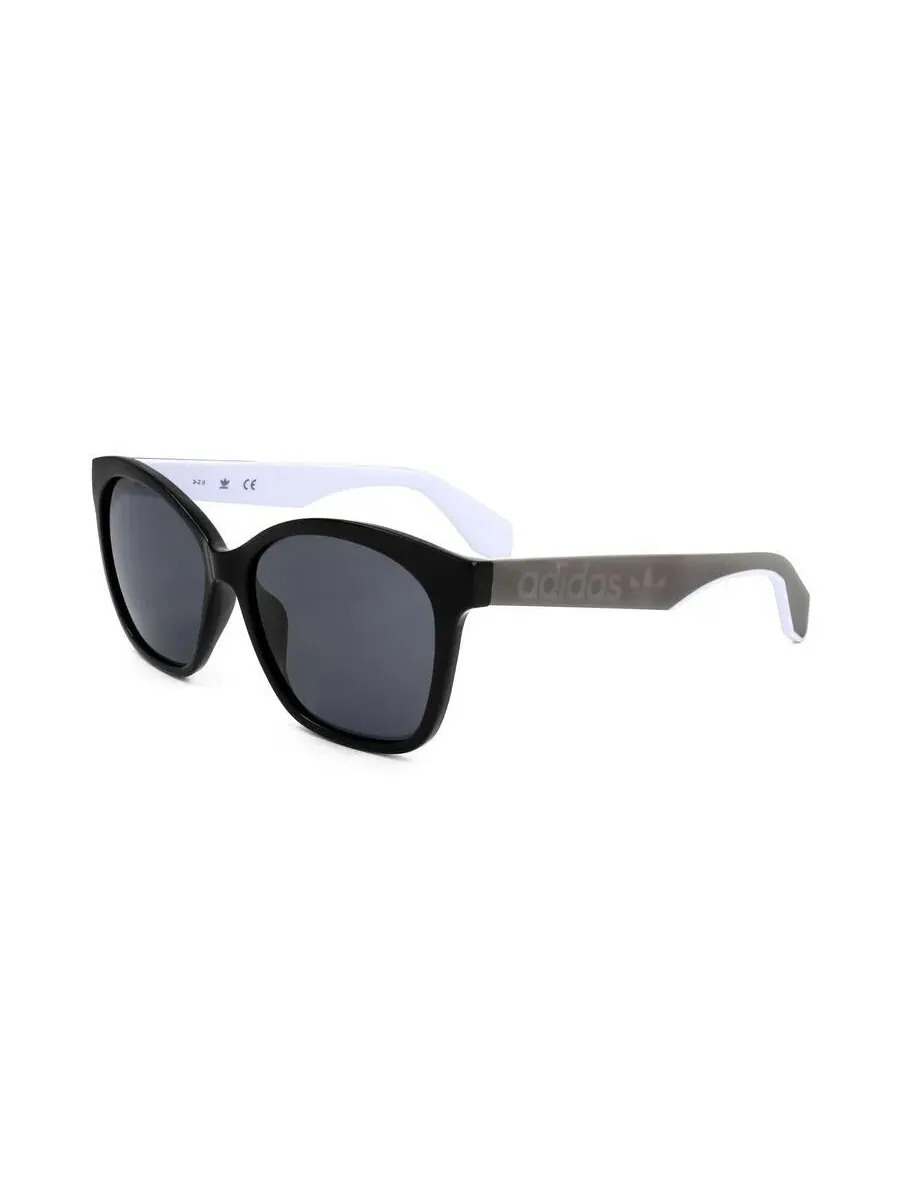Женские солнцезащитные очки Adidas Cat Eye черного цвета OR0045-80Z-1 — изображение 2 из 3, черный