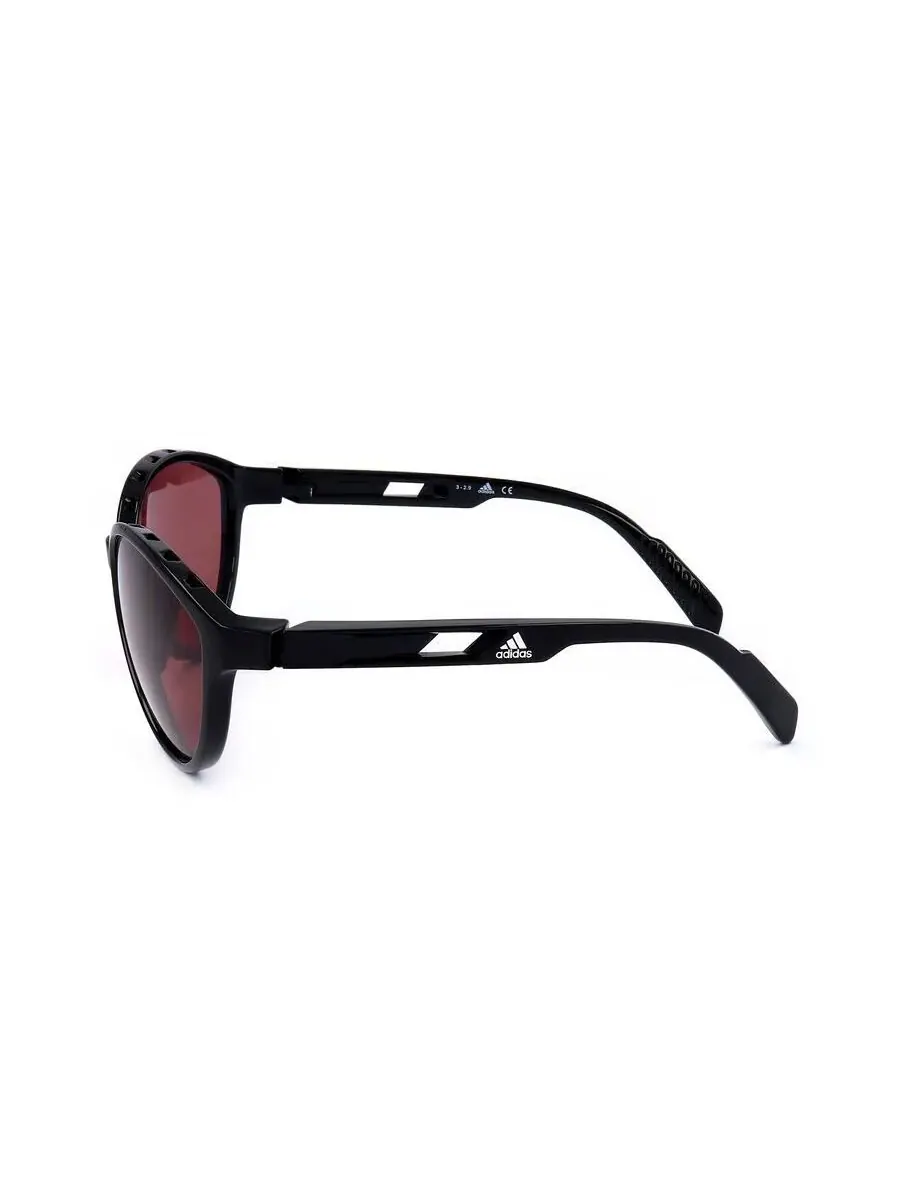 Женские солнцезащитные очки Adidas Cat Eye черного цвета SP0012-82D-2 — изображение 3 из 3, красный