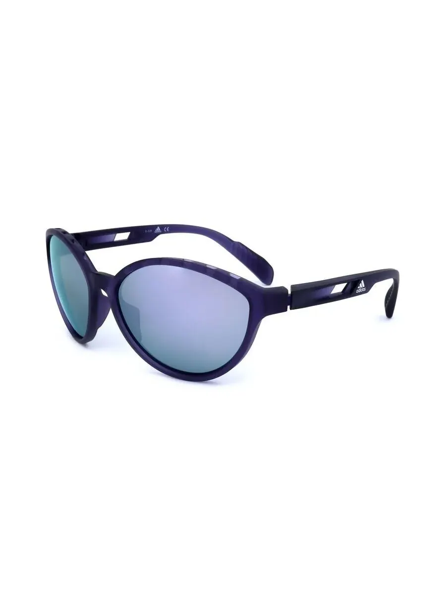 Женские солнцезащитные очки Adidas Cat Eye черного цвета SP0012-82D-6 — изображение 2 из 3, серый