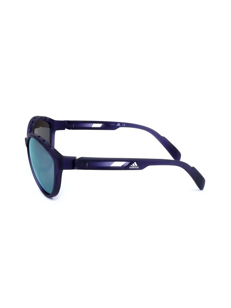 Женские солнцезащитные очки Adidas Cat Eye черного цвета SP0012-82D-6 — изображение 3 из 3, серый