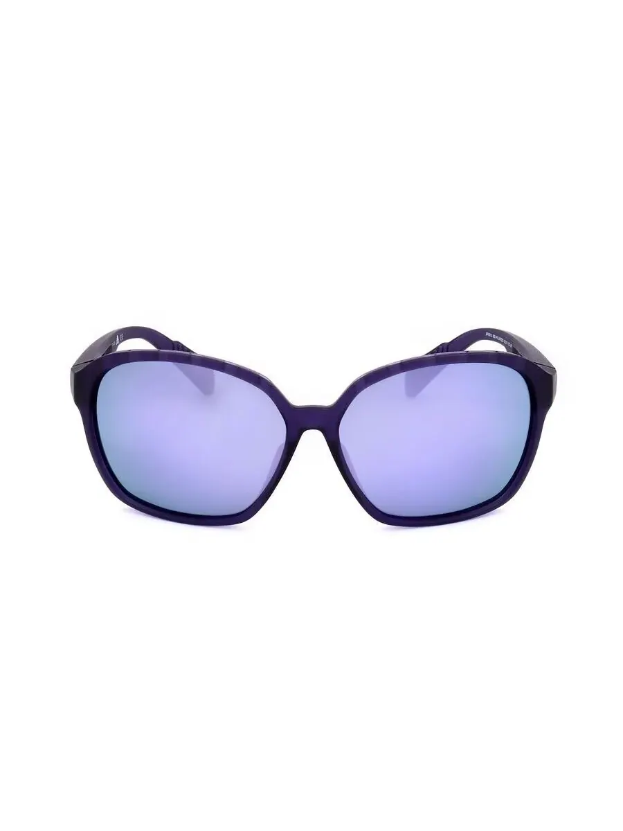 Женские круглые синие солнцезащитные очки Adidas SP0013-01A-5