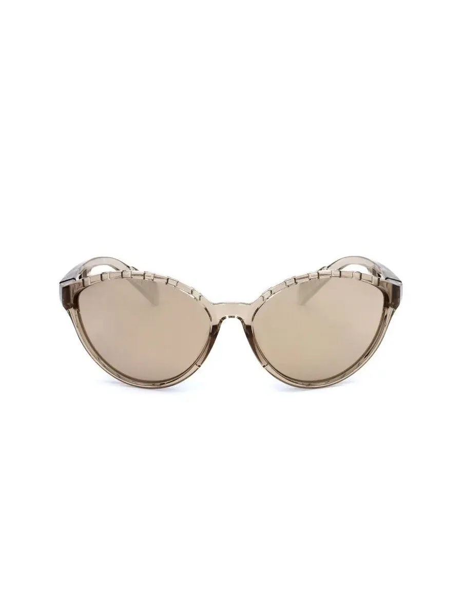 Женские коричневые солнцезащитные очки Adidas Cat Eye SP0012-82D-5