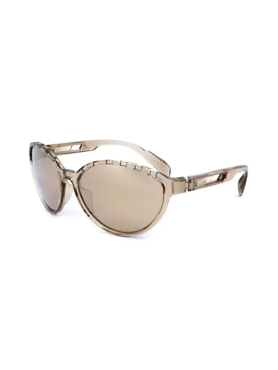Женские коричневые солнцезащитные очки Adidas Cat Eye SP0012-82D-5 — изображение 2 из 3, коричневый