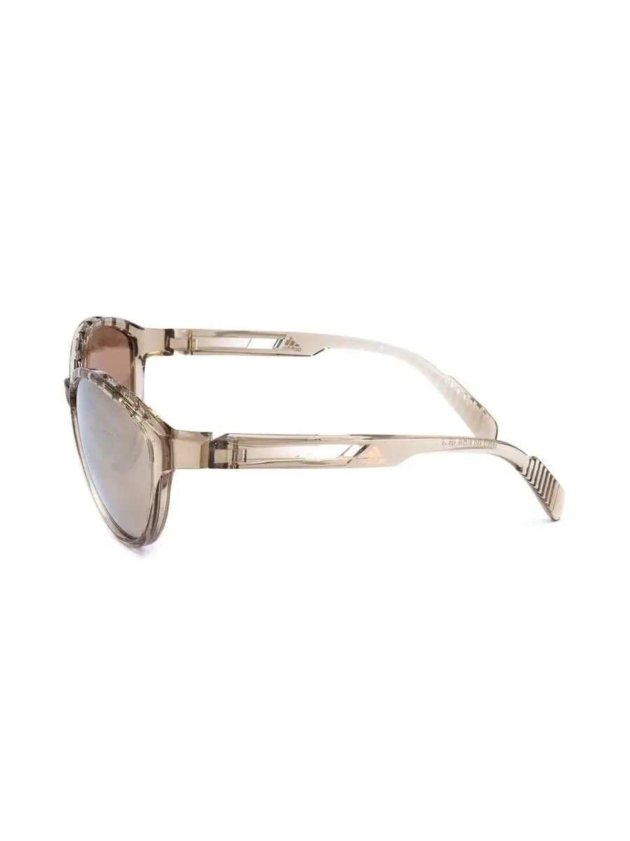 Женские коричневые солнцезащитные очки Adidas Cat Eye SP0012-82D-5 — изображение 3 из 3, коричневый
