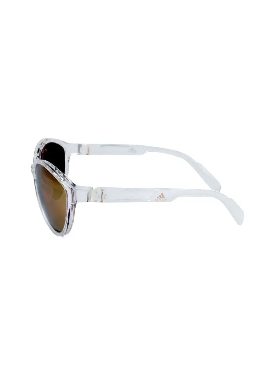 Женские белые солнцезащитные очки Adidas Cat Eye SP0012 — изображение 3 из 3, коричневый