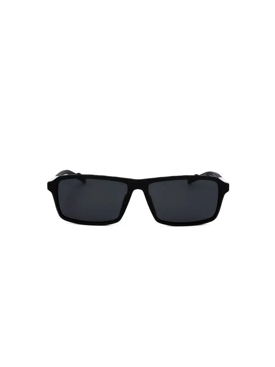 Мужские черные прямоугольные солнцезащитные очки Adidas SP0049-02S-1