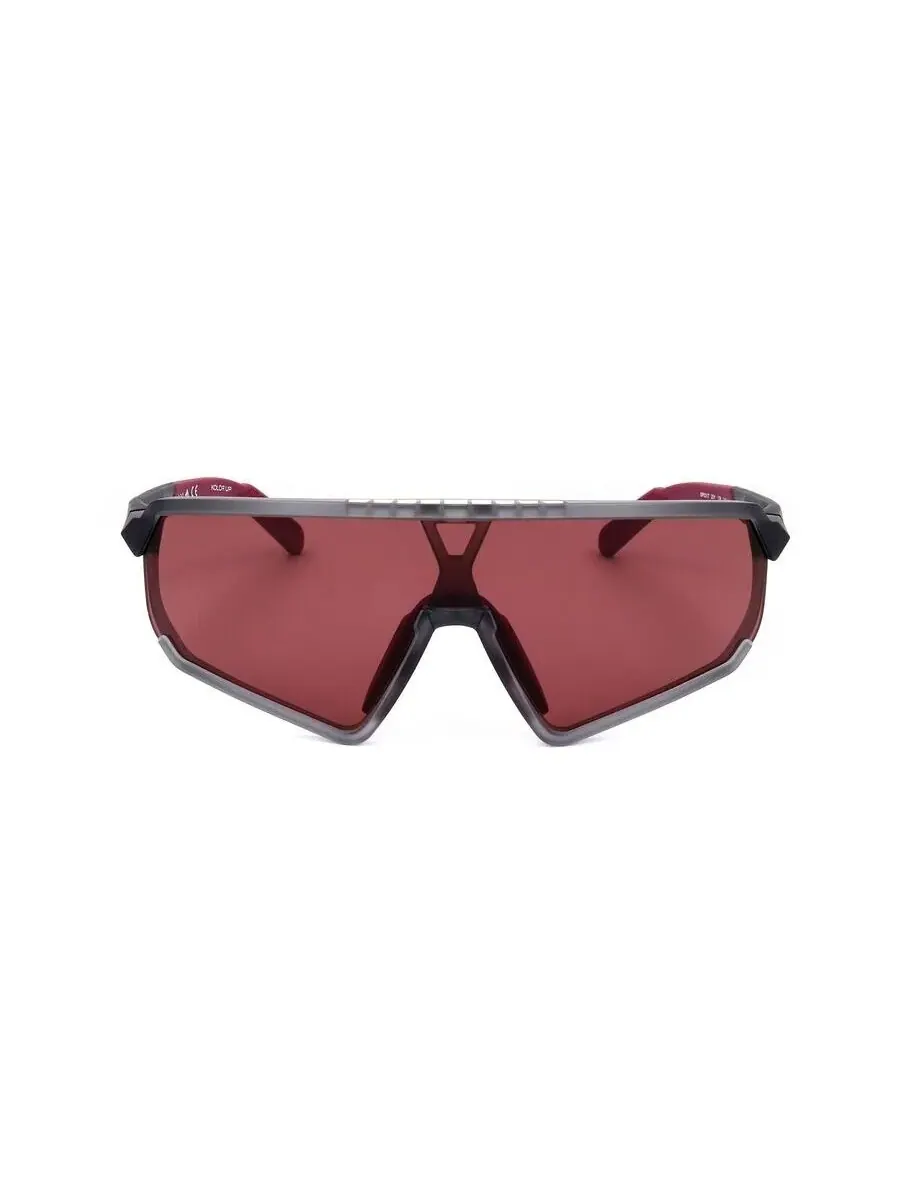 Мужские черные солнцезащитные очки Adidas Shield SP0017-02E-2