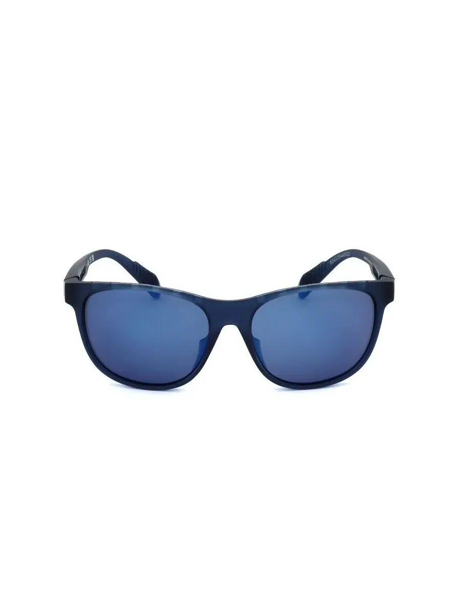 Солнцезащитные очки Adidas унисекс круглые синие SP0022-92V