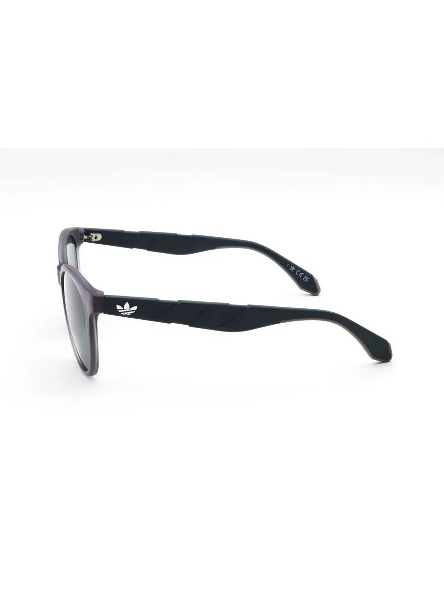Солнцезащитные очки Adidas унисекс серые круглые OR0102-20N-1 — изображение 3 из 3, синий