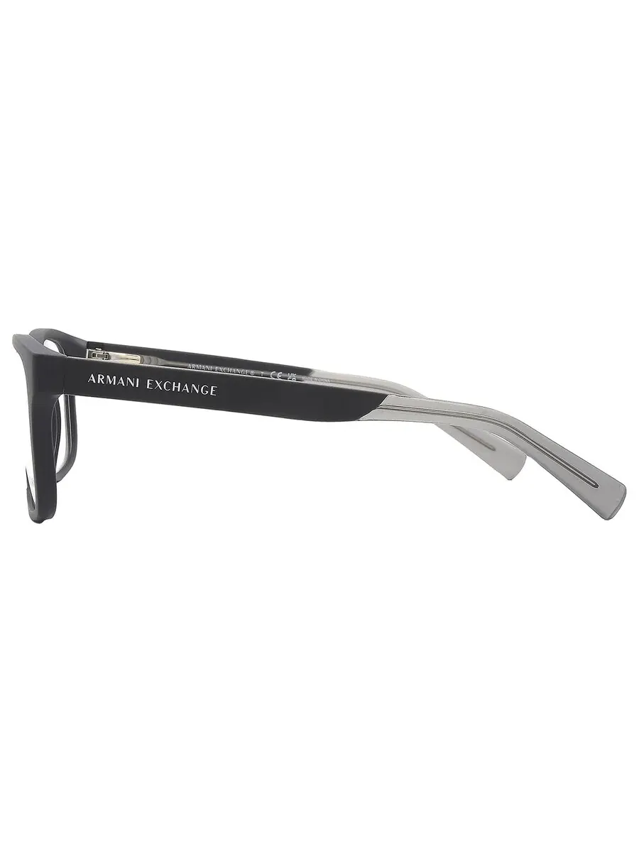 Мужские очки Armani Exchange Demo Square AX3029 8182 54 — изображение 4 из 6, черный