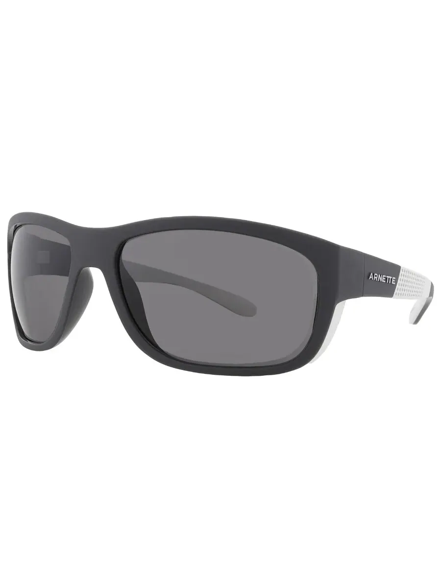 Солнцезащитные очки для мужчин Arnette Dark Grey Wrap AN4337 284187 63 — изображение 2 из 4, серый/белый