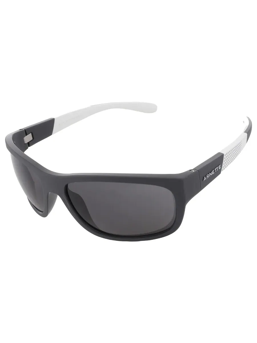 Солнцезащитные очки для мужчин Arnette Dark Grey Wrap AN4337 284187 63 — изображение 3 из 4, серый/белый