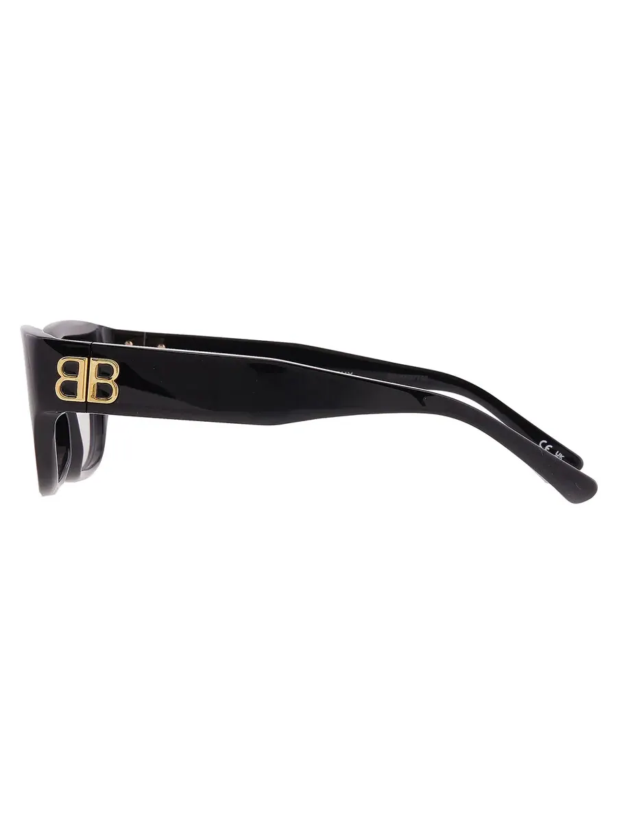 Женские очки Balenciaga Demo Cat Eye BB0363O 001 54 — изображение 4 из 5, черный