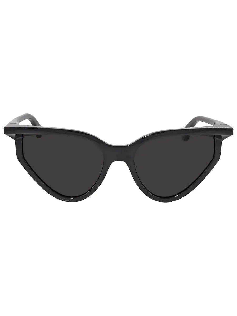 Очки для женщин Balenciaga серые кошачий глаз BB0101S 001 56