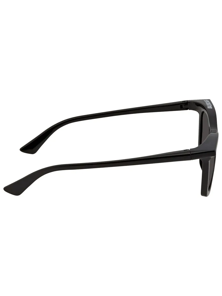 Солнцезащитные очки Balenciaga Standard Rectangular унисекс BB0099S 001 52 — изображение 3 из 4, черный