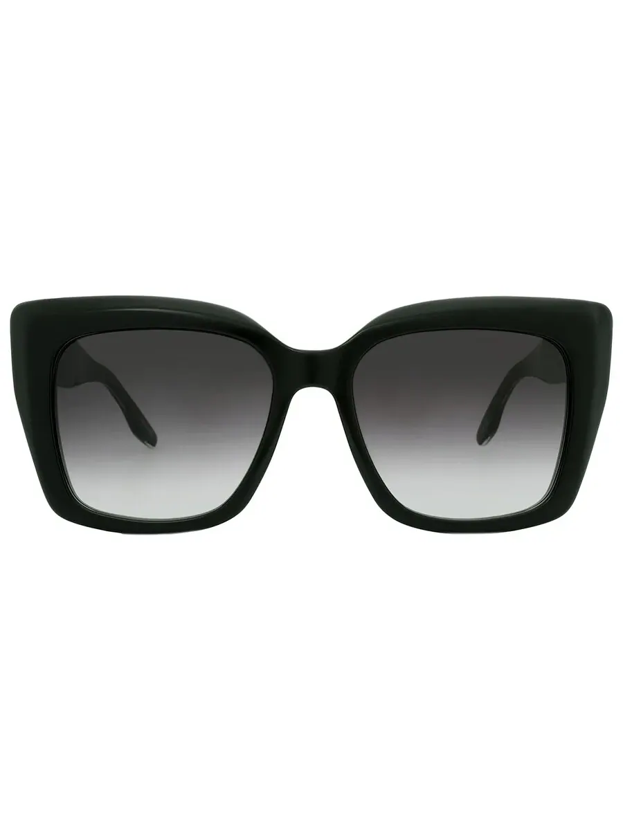 Женские солнцезащитные очки Barton Perreira Devine Smoke Gradient Butterfly BP40037I 01B 54 — черный