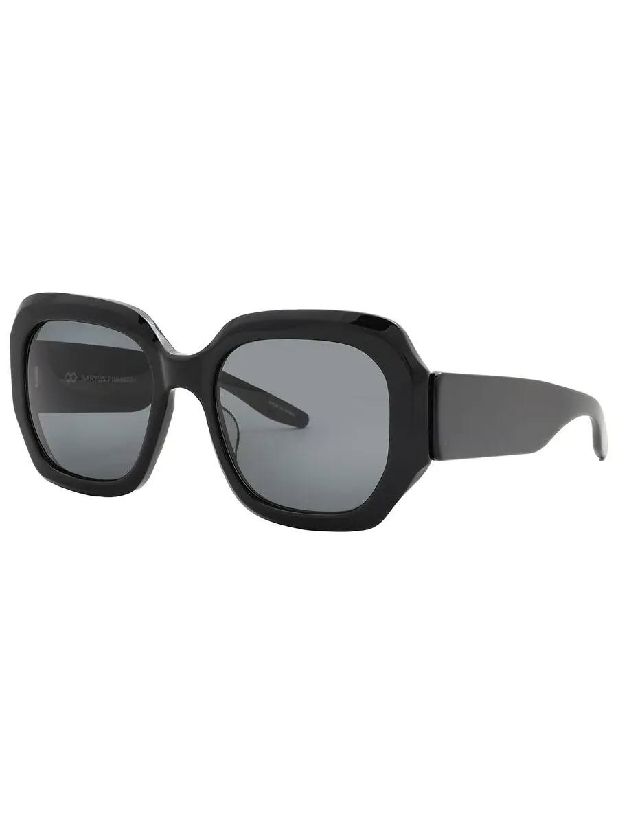 Солнцезащитные очки для женщин Barton Perreira Jagger Noir Butterfly BP40019I 01A 54 — изображение 2 из 4, черный