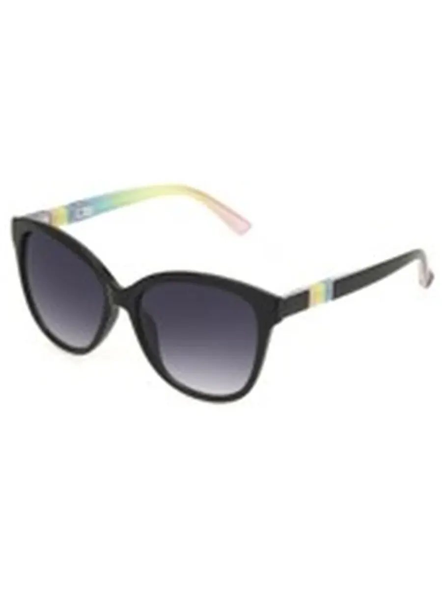 Солнцезащитные очки женские Betsey Johnson Smoke Cat Eye 10263555.CGR BLKSMK