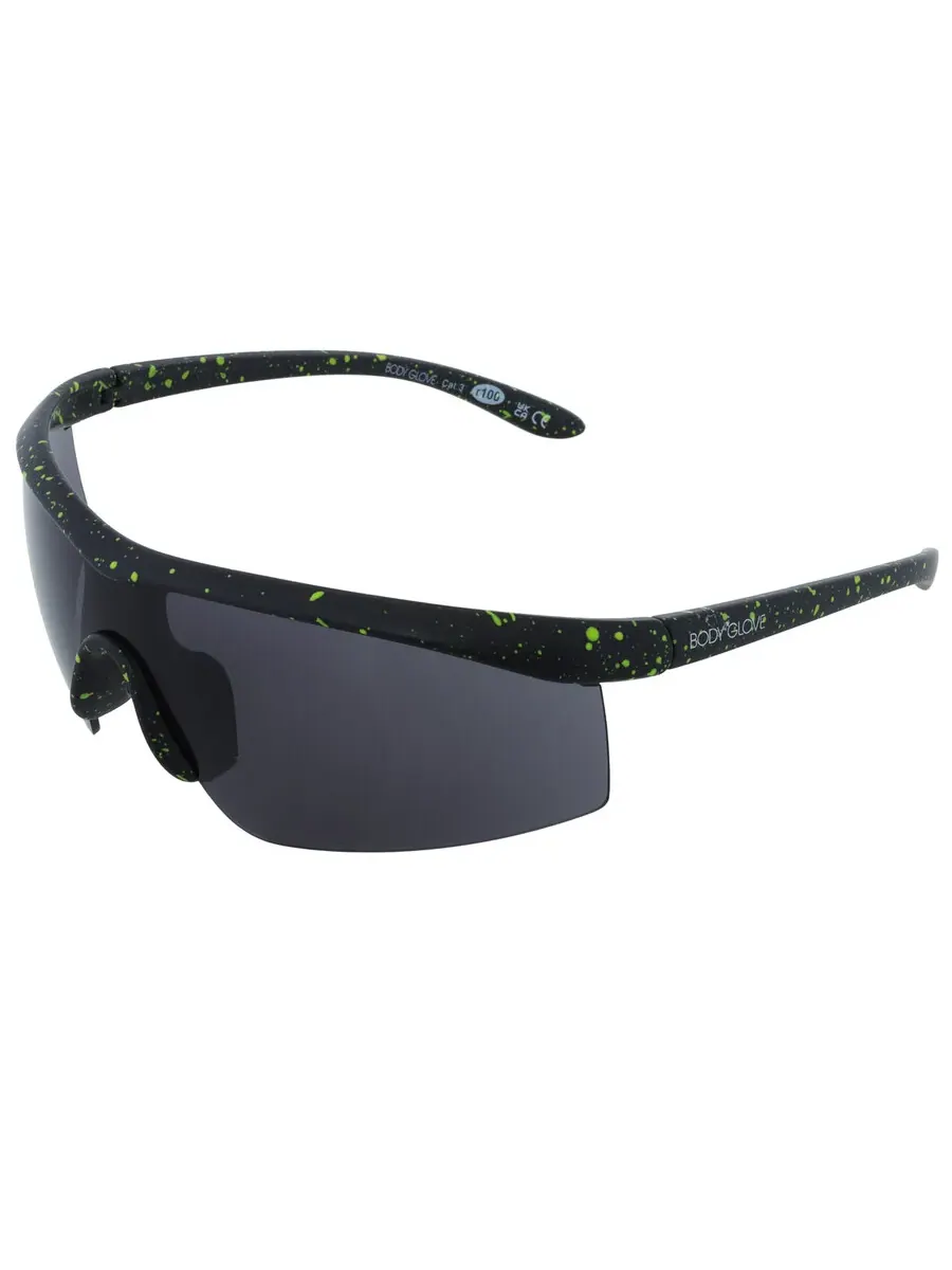 Солнцезащитные очки унисекс Body Glove BGPC 2203 BLK GRN Smoke Shield 10261073.LTS BLK GRN — изображение 3 из 4, черный