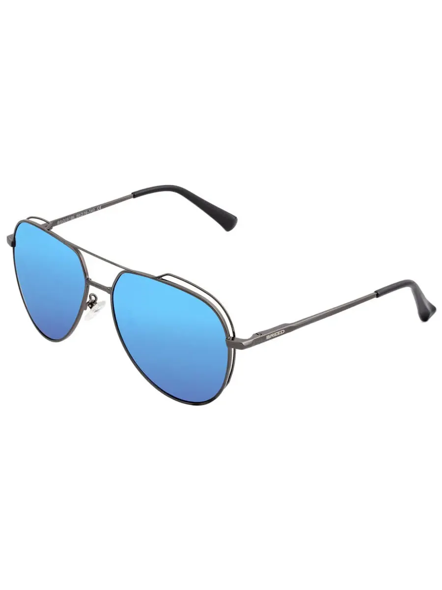 Мужские солнцезащитные очки Breed Lyra Mirror Coating Pilot BSG061BL — изображение 2 из 3, синий